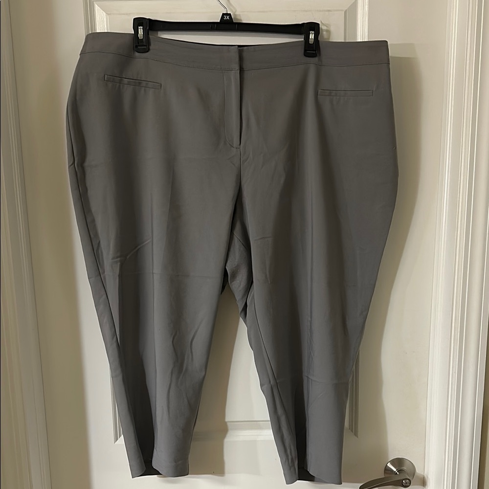 Apt. 9 Gray Ankle Pants